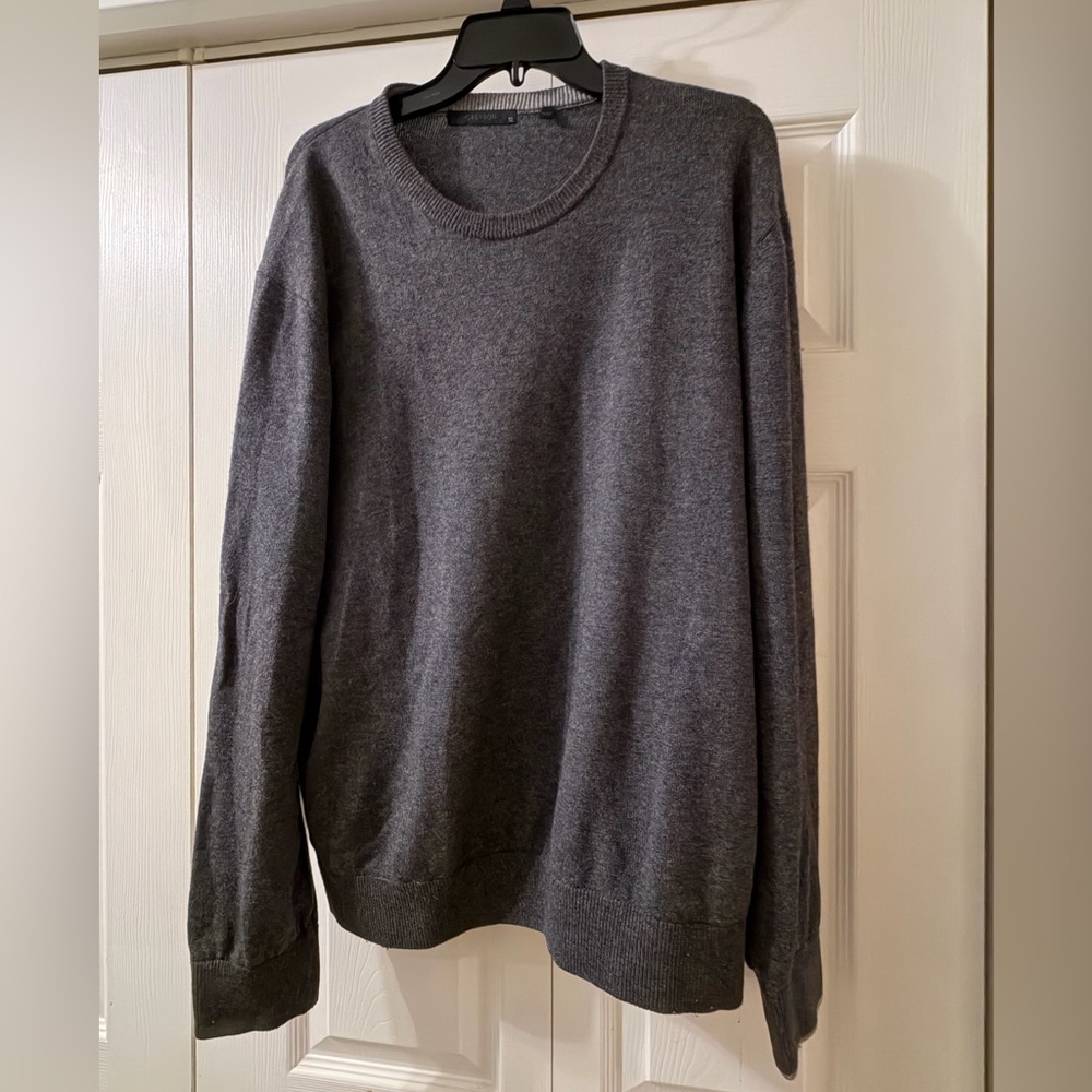 Greyson Men's Crewneck Sweater - Charcoal Gray XL